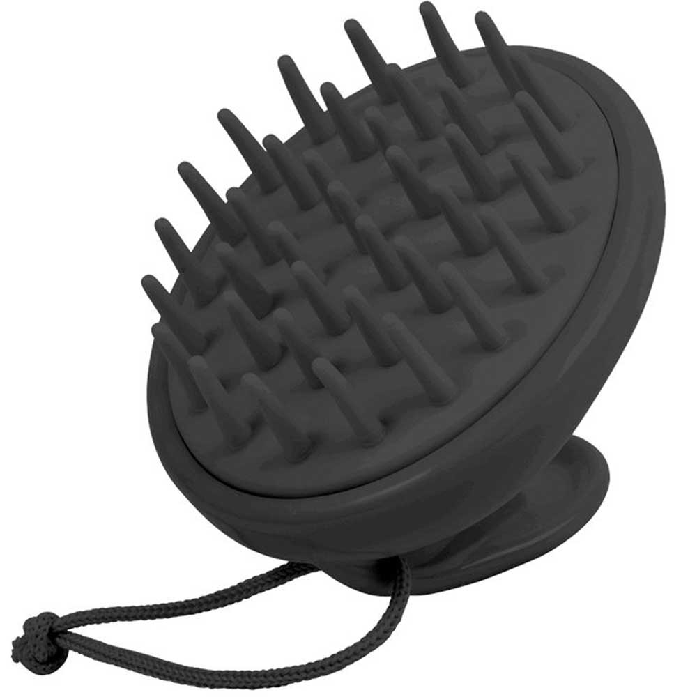 Scalp Stimulating Therapy Brush - Black