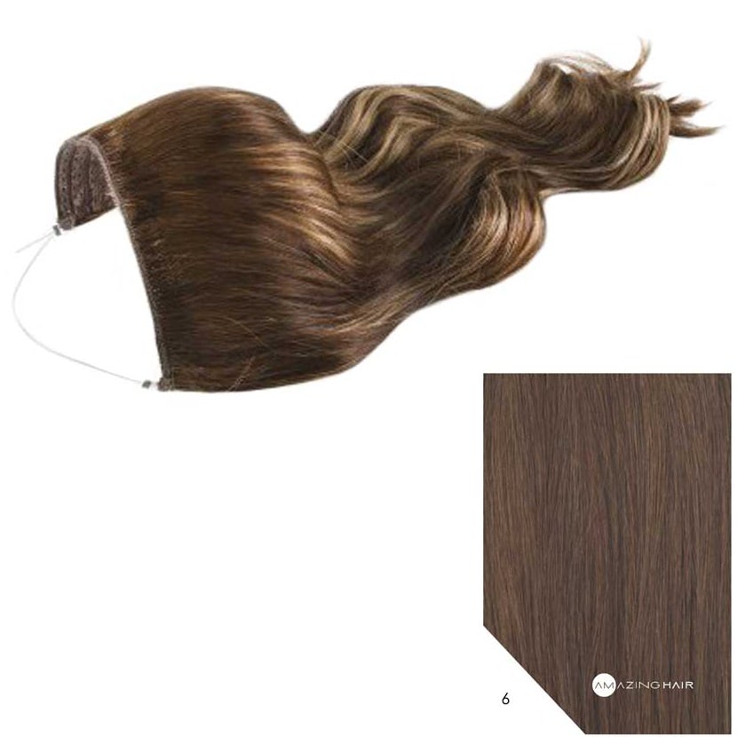 16" Secret Piece - #6 Light Brown