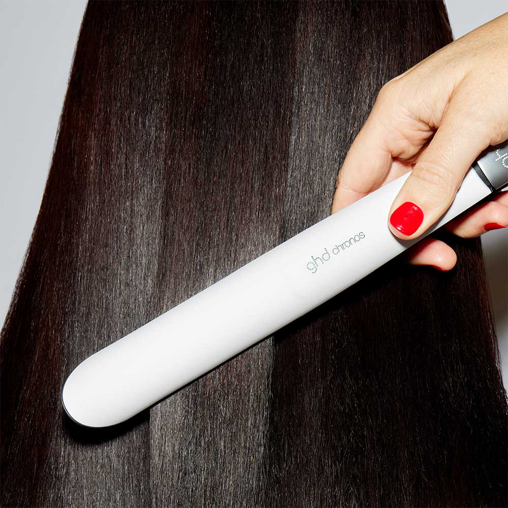 Chronos Ultra-Fast HD Hair Straightener in White