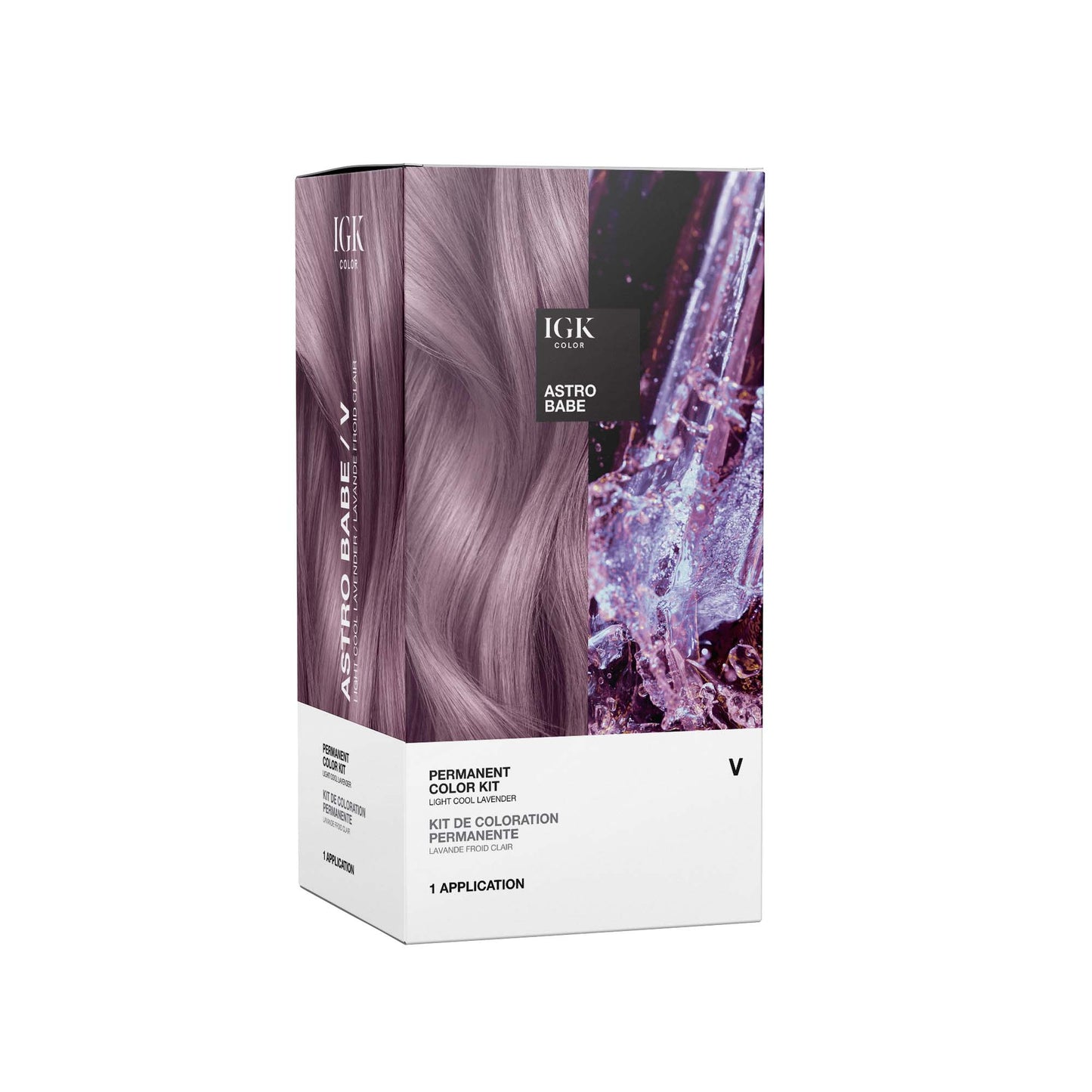 Permanent Color Kit Astro Babe- Light Cool Lavender