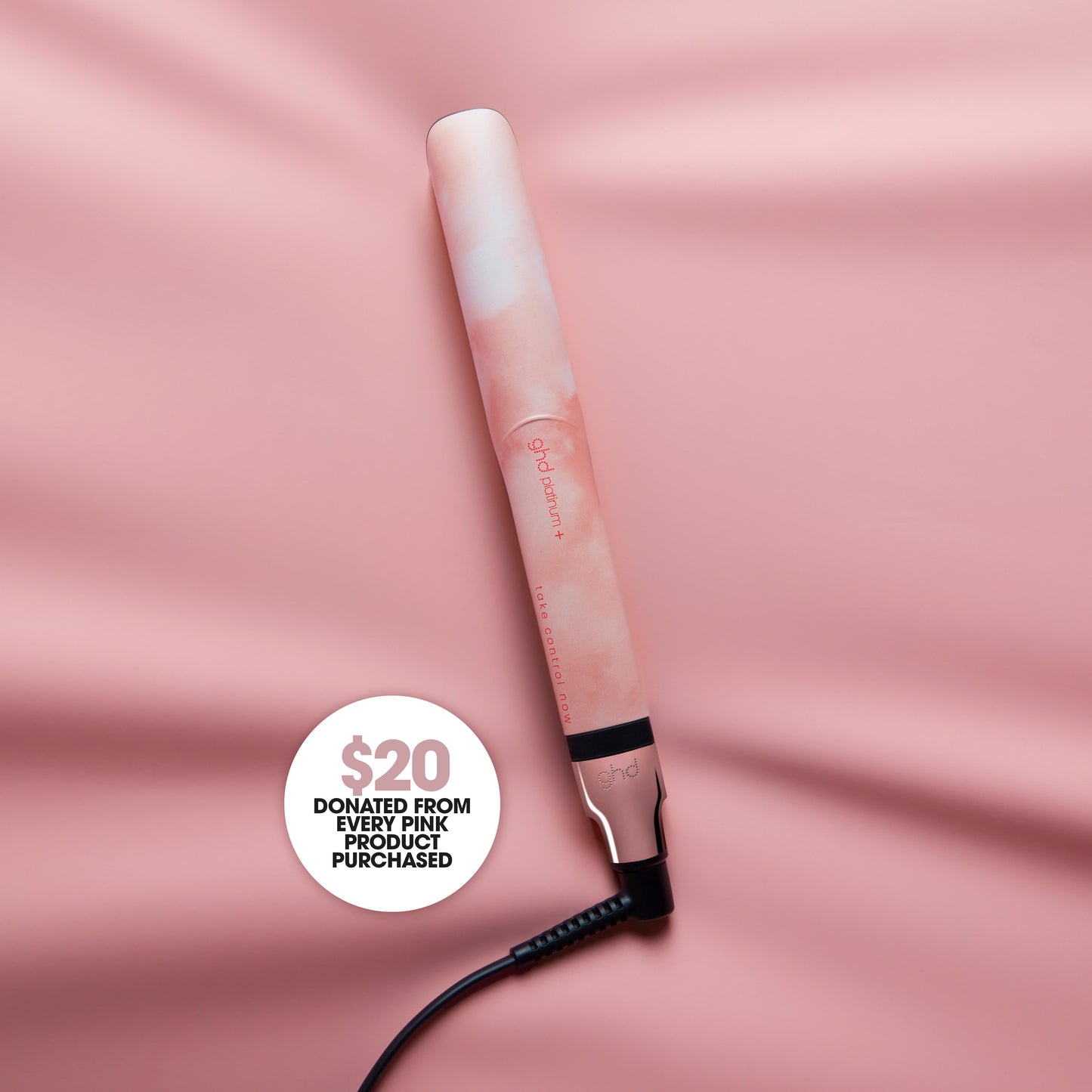 Platinum+ Hair Straightener Limited Edition In Pink Peach