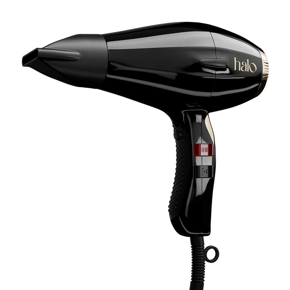 by Elchim Jennifer 3900 Ionic-Ceramic Hair Dryer - Black & Gold