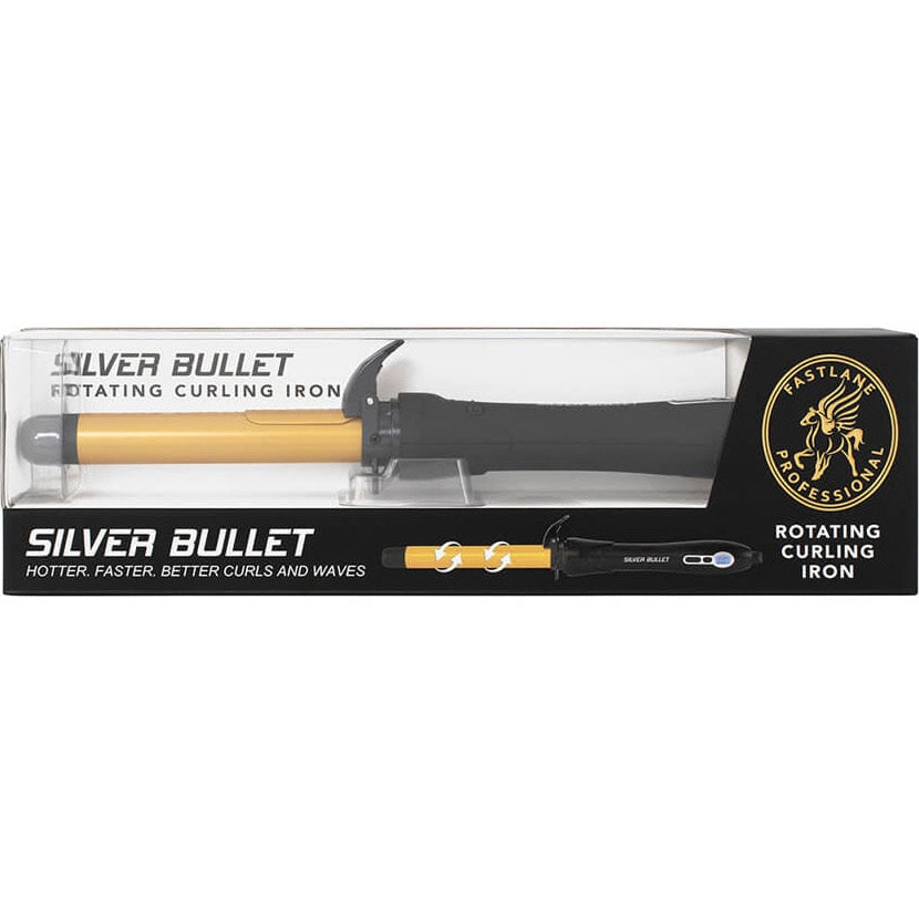 Fastlane Rotating Curling Iron Gold
