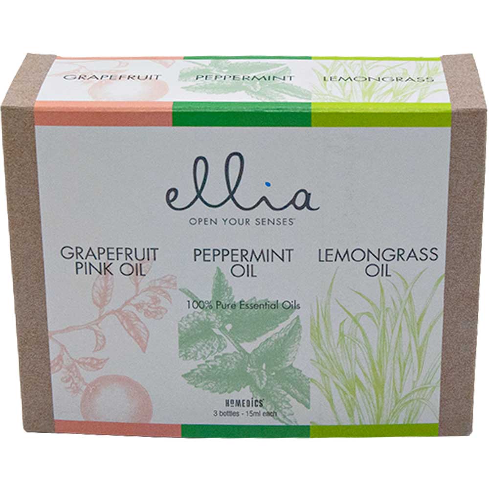 Oil 15mls Triple Pack - Grapefruit, Peppermint, Lemongrass