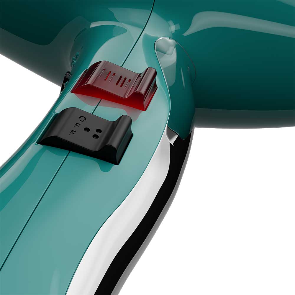 by Elchim Jennifer Lite Ionic-Ceramic Hair Dryer - Retro Blue
