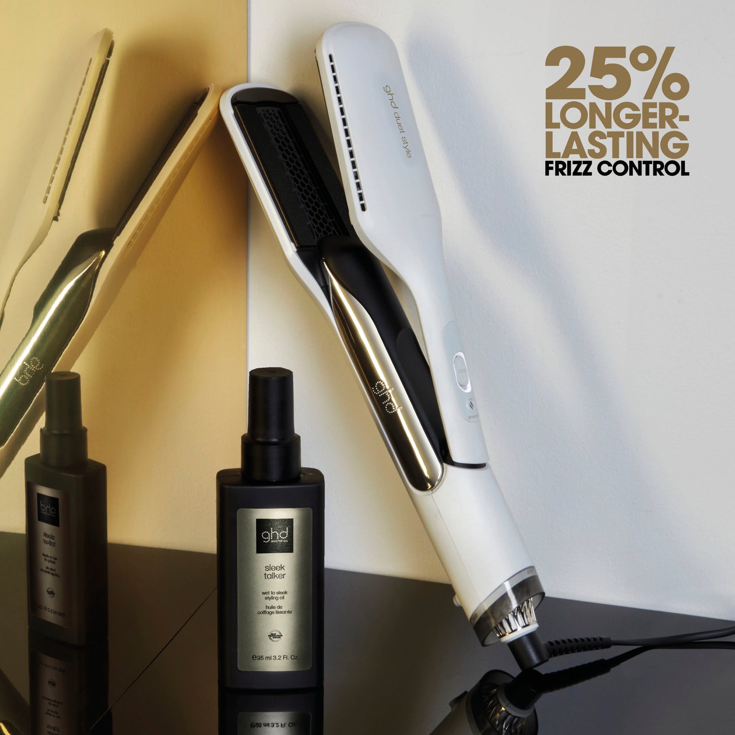 Duet Style 2-in-1 Hot Air Styler in White