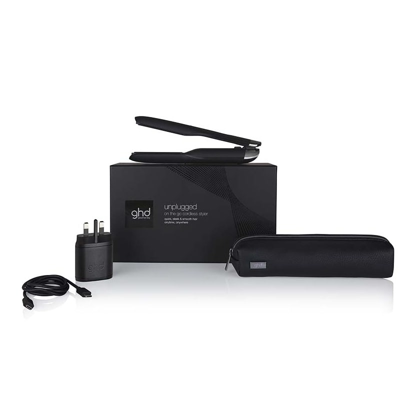 Unplugged Cordless Hair Straightener In Matte Black