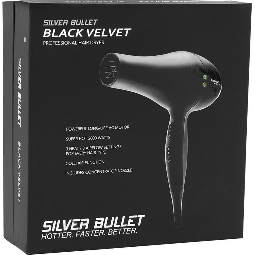 Black Velvet Dryer 2000W Black