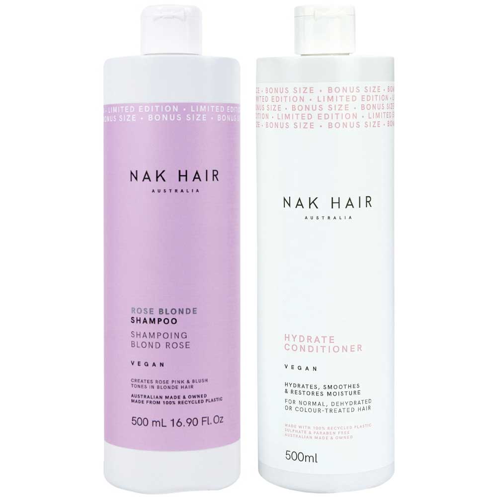 Rose Blonde Shampoo & Hydrate Conditioner 500ml