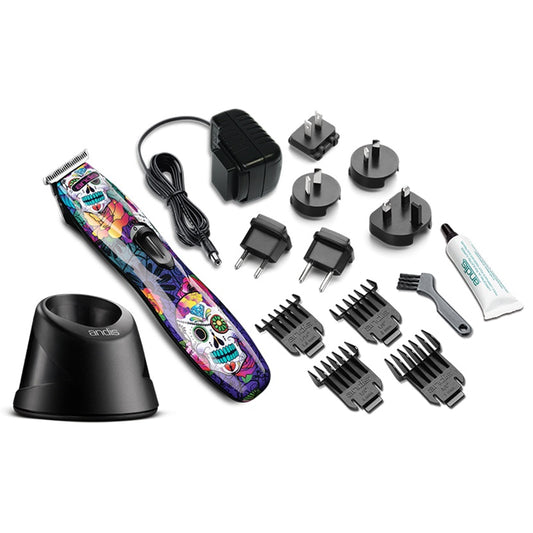 Slimline Pro Li Cord/Cordless Trimmer - Sugar Skull Design