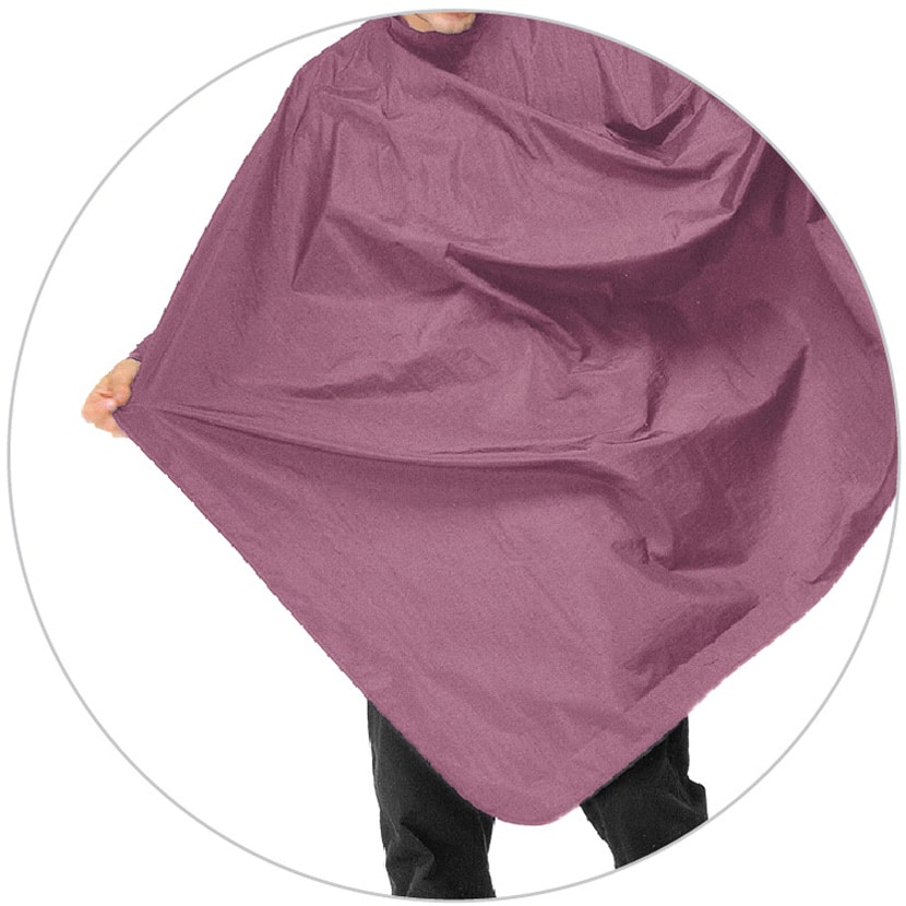 Polyester Cutting Cape Mauve