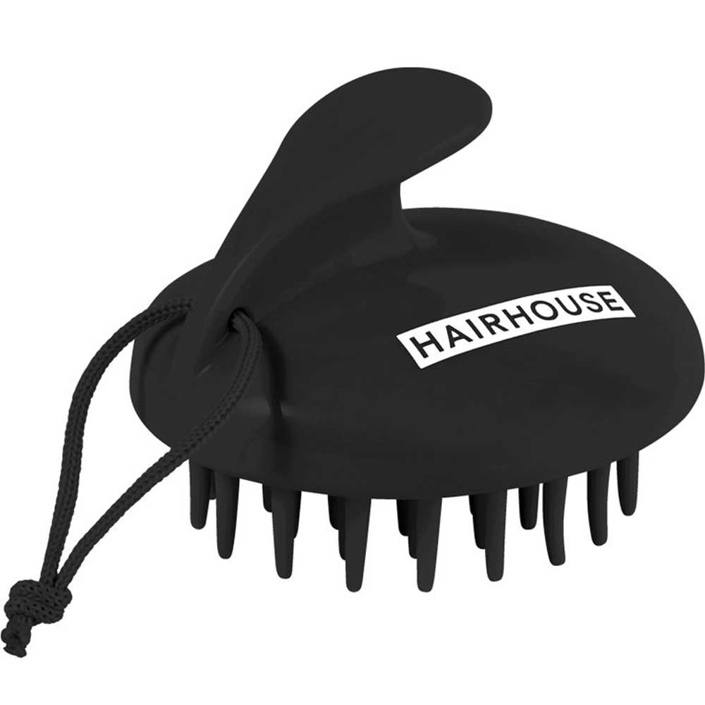 Scalp Stimulating Therapy Brush - Black