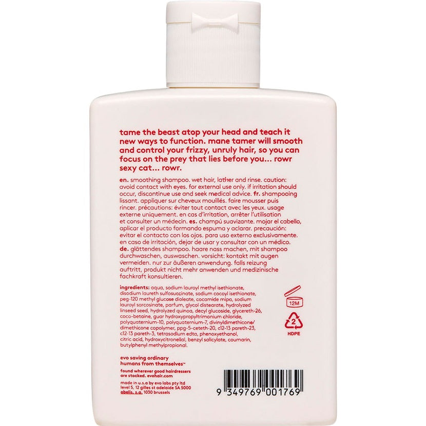 Mane Tamer Smoothing Shampoo 300ml