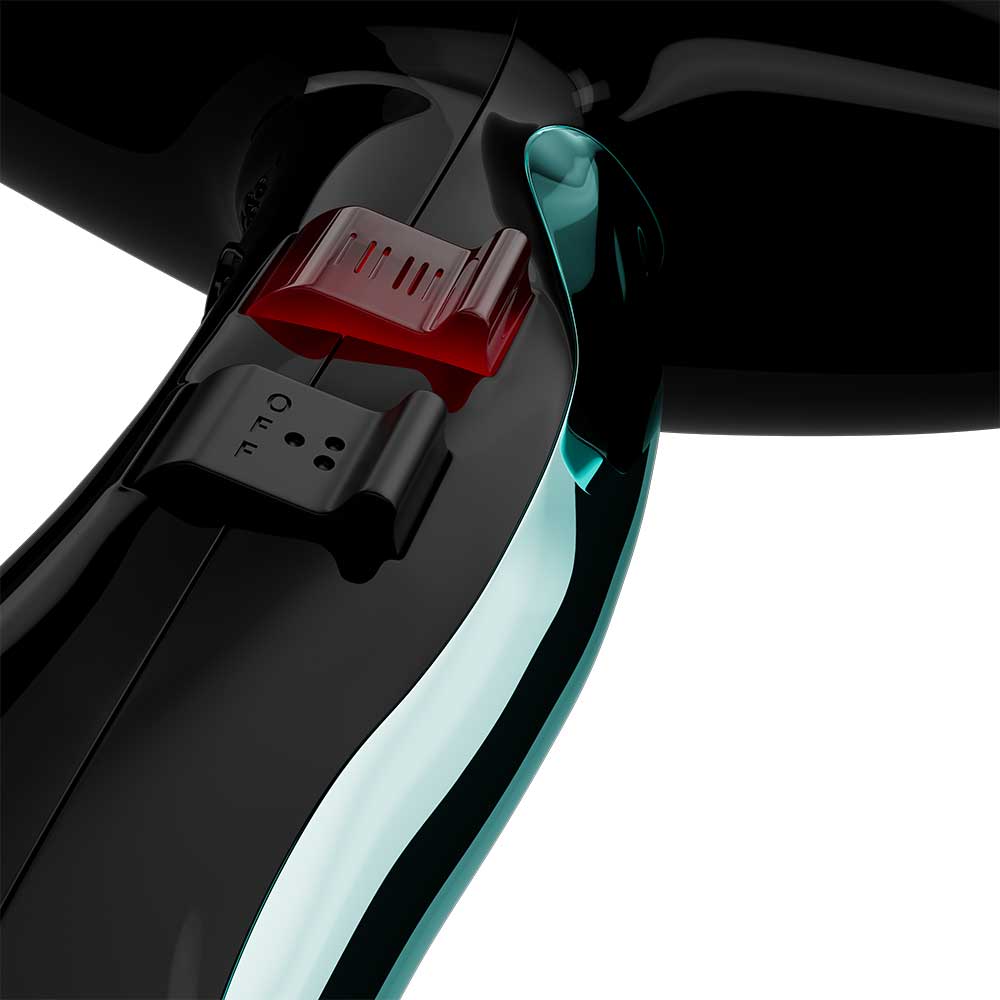 by Elchim Jennifer 3900 Ionic-Ceramic Hair Dryer - Black & Mint
