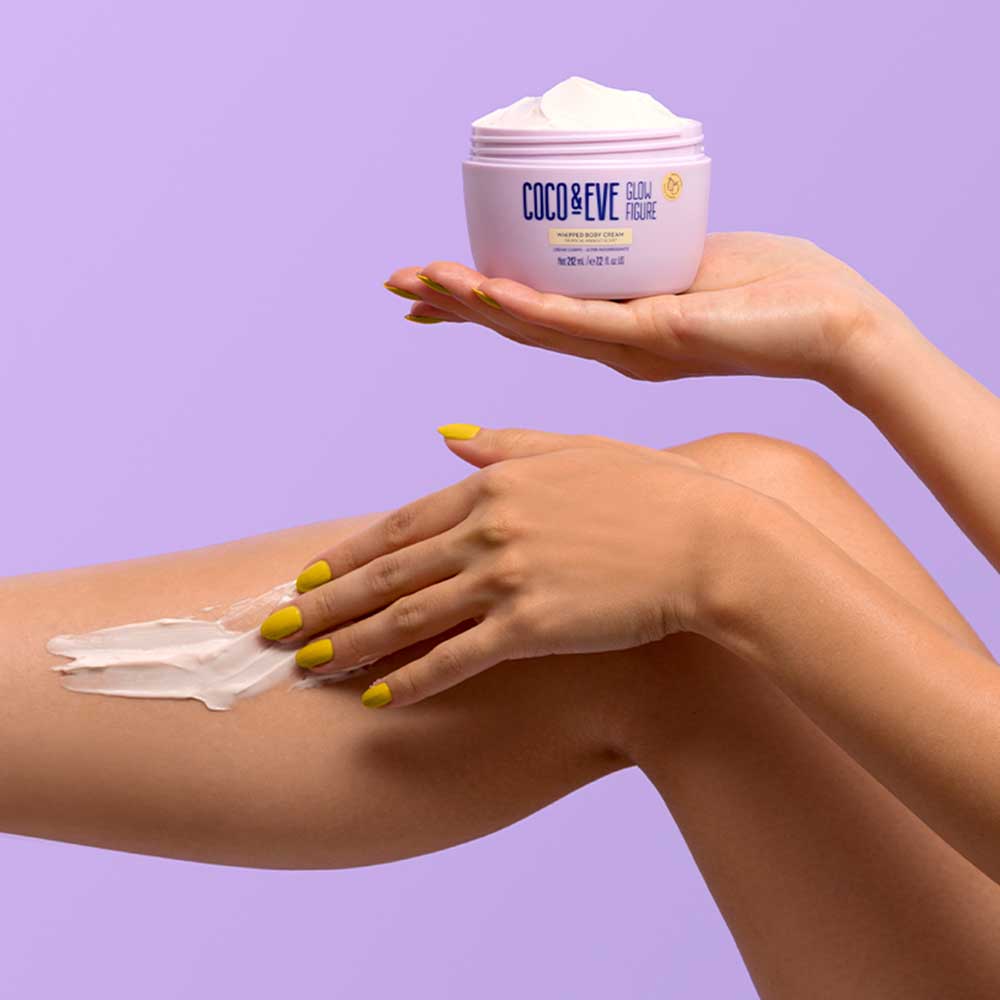 Glow Figure Whipped Body Cream Tropical Mango Scent 212ml