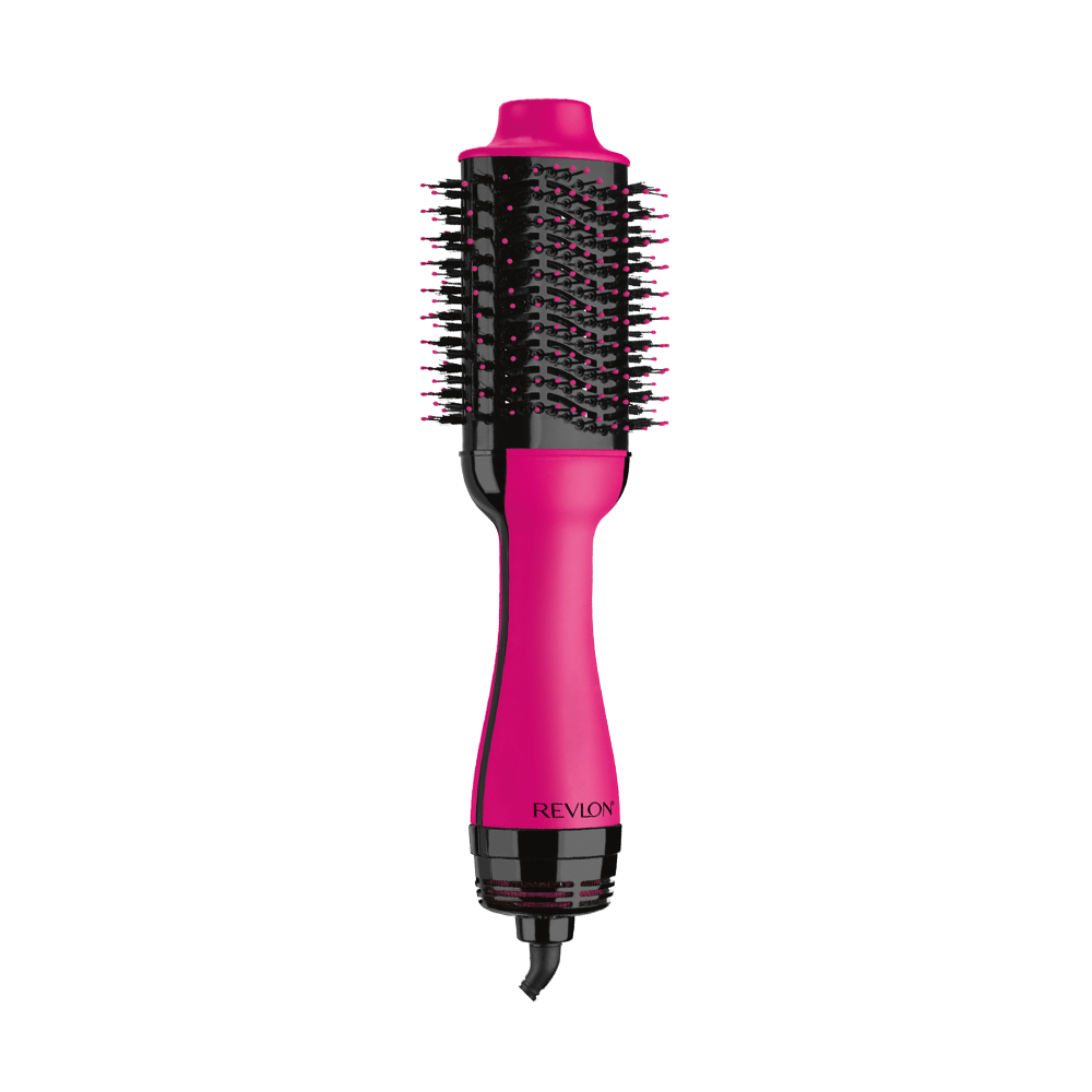 One Step Hair Dryer And Volumiser Hot Brush In Pink