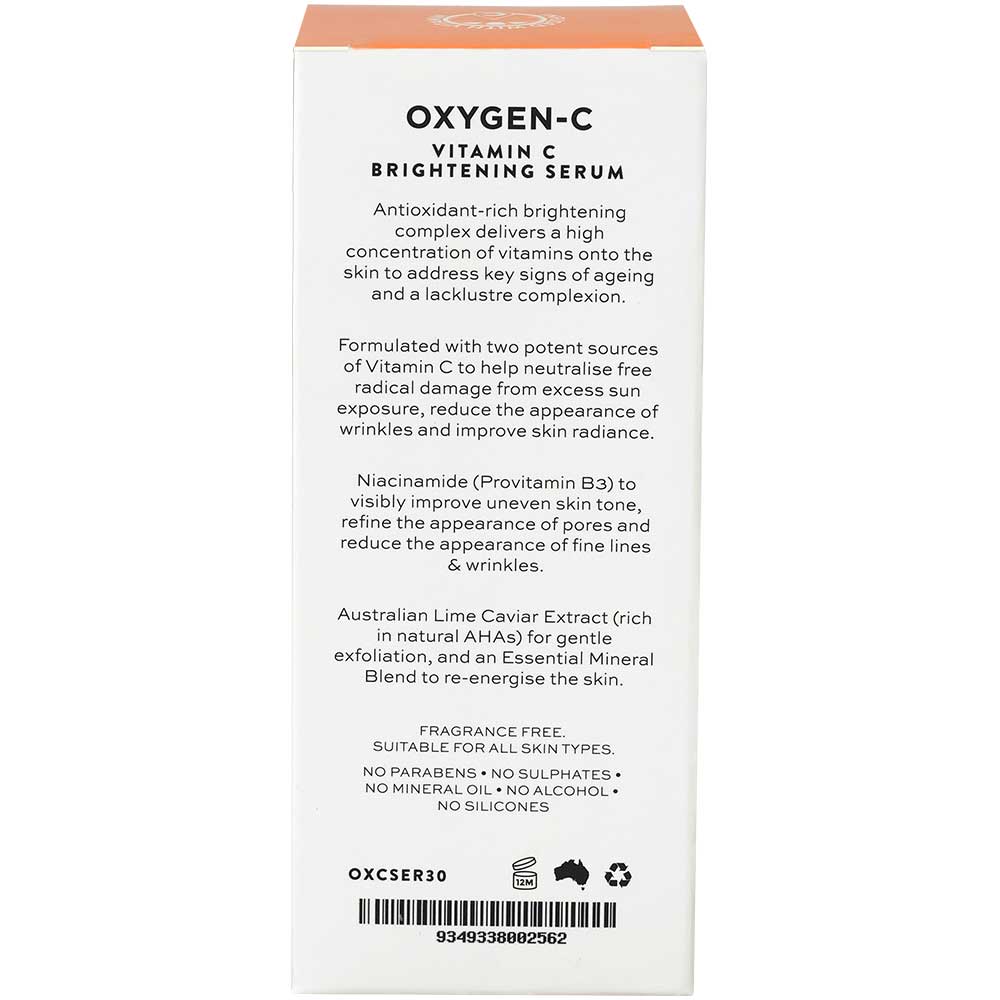 Oxygen-C Vitamin C Brightening Serum 30ml