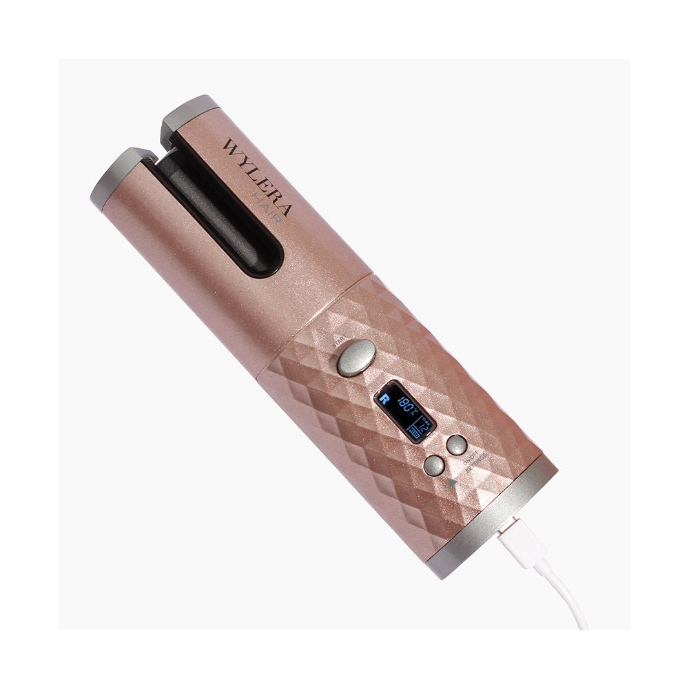 Cordless Automatic Dreamwave Hair Curler - Gatsby Rose