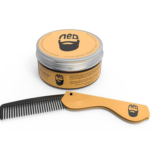 The Ranger One Pomade With Bonus Flip Comb