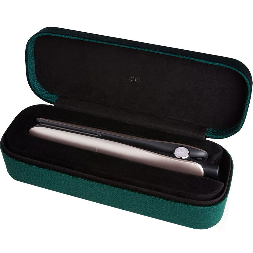 Gold Hair Straightener In Warm Pewter