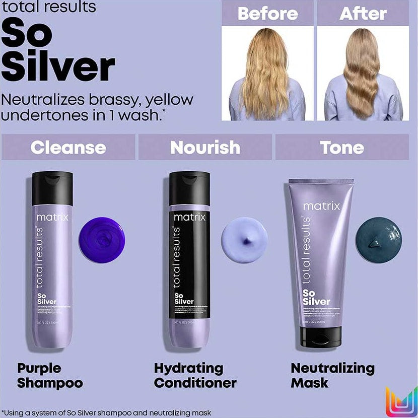 Total Results So Silver Conditioner 300ml