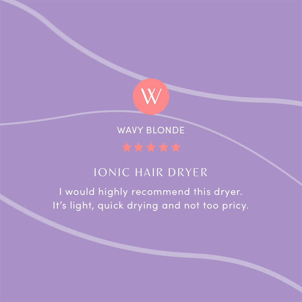 Ionic Hair Dryer - Pink Punch