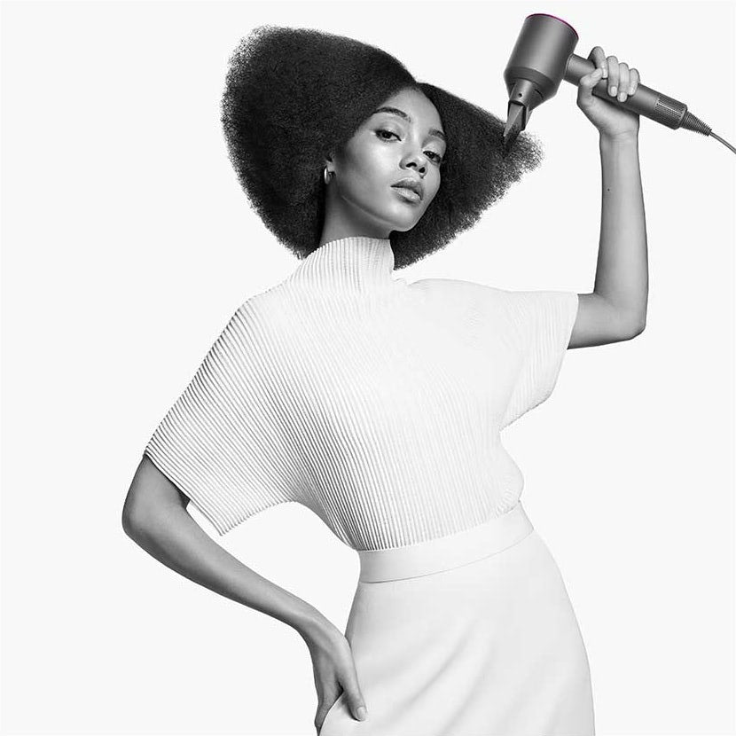 Supersonic Hair Dryer In Black/Nickel
