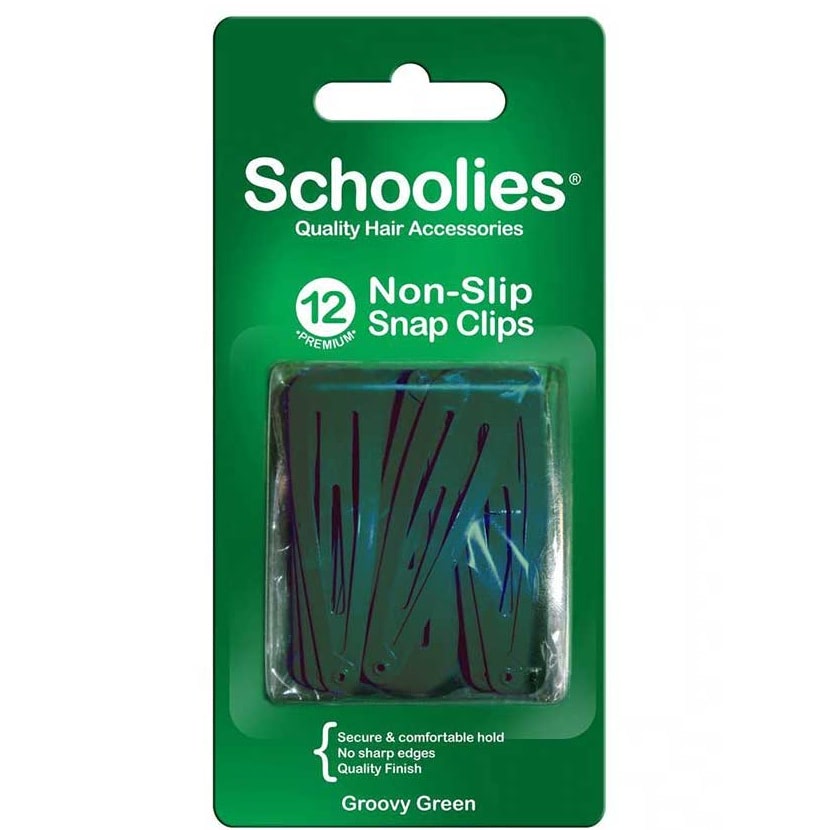 Snap Clips 12Pc Groovy Green