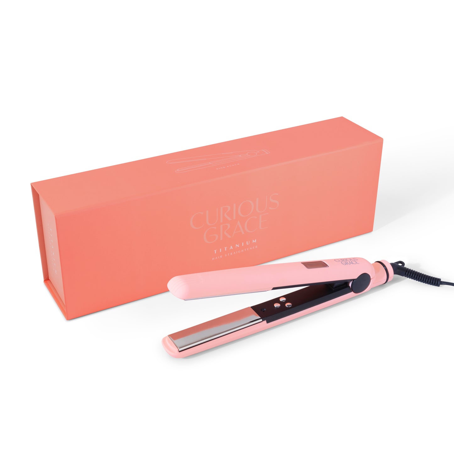 Titanium Hair Straightener - Pink Punch