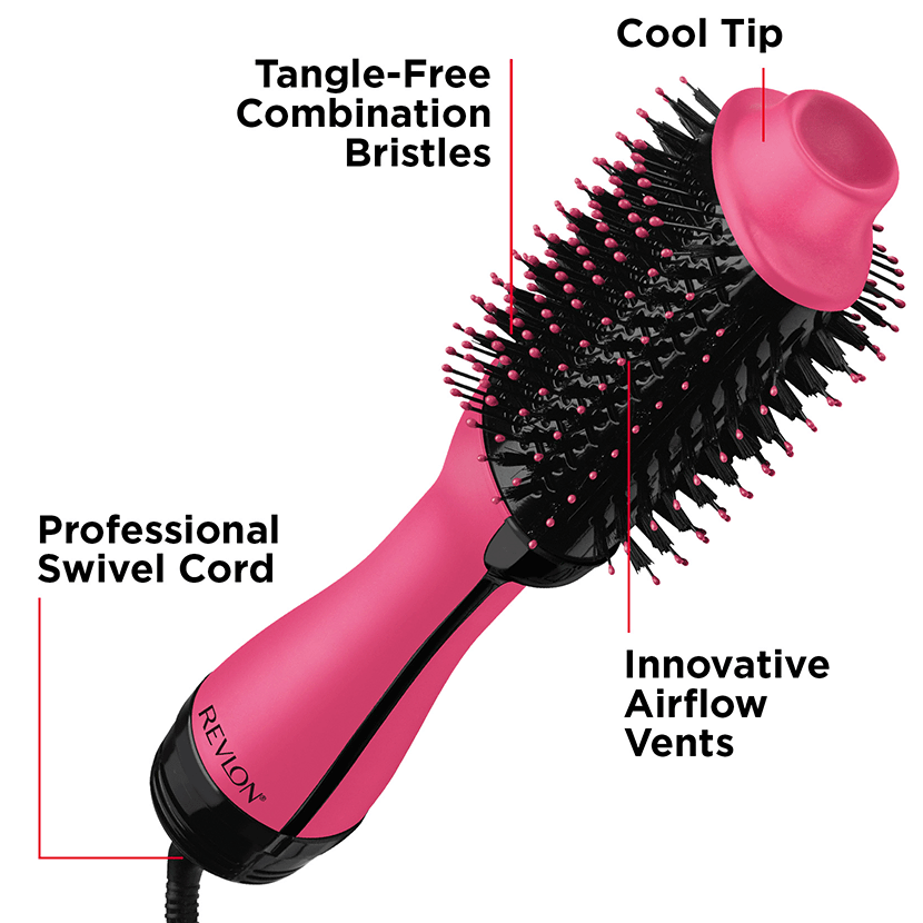 One Step Hair Dryer And Volumiser Hot Brush - Original
