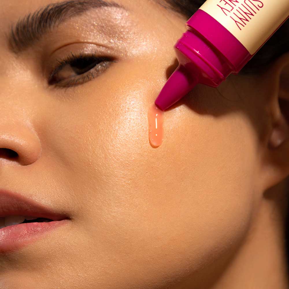 Sunny Honey Bronzing Face Drops Dark Tan shade 30ml