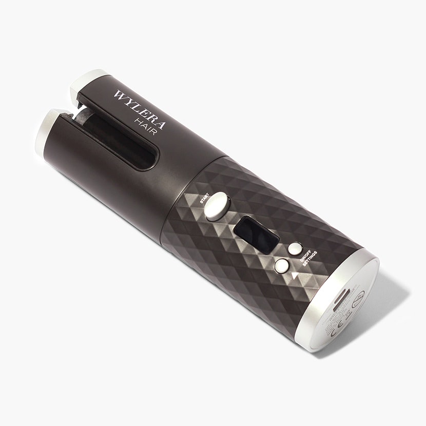 Cordless Automatic Dreamwave Hair Curler - Black Onyx