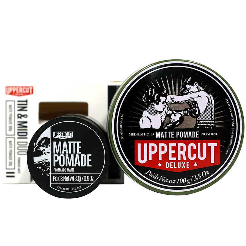 Matte Pomade Tin & Midi Duo