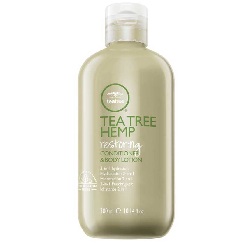 Tea Tree Hemp Restoring Conditioner and Body Lotion 300ml