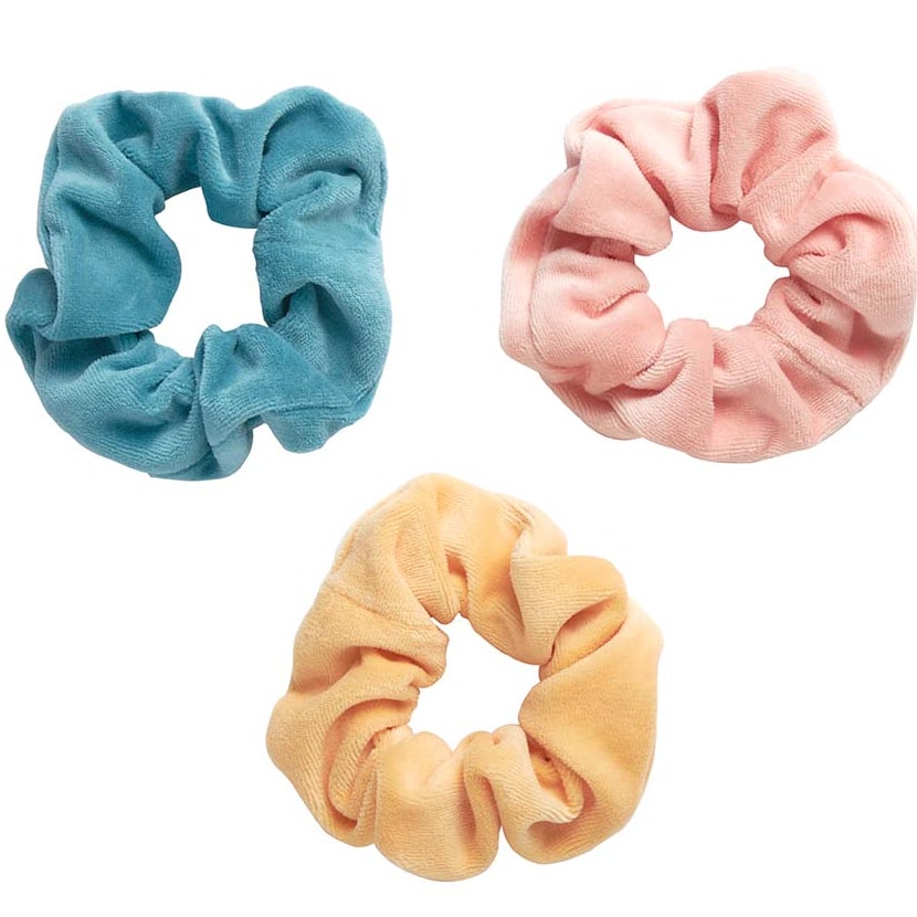 Summer Scrunchie Trio Set