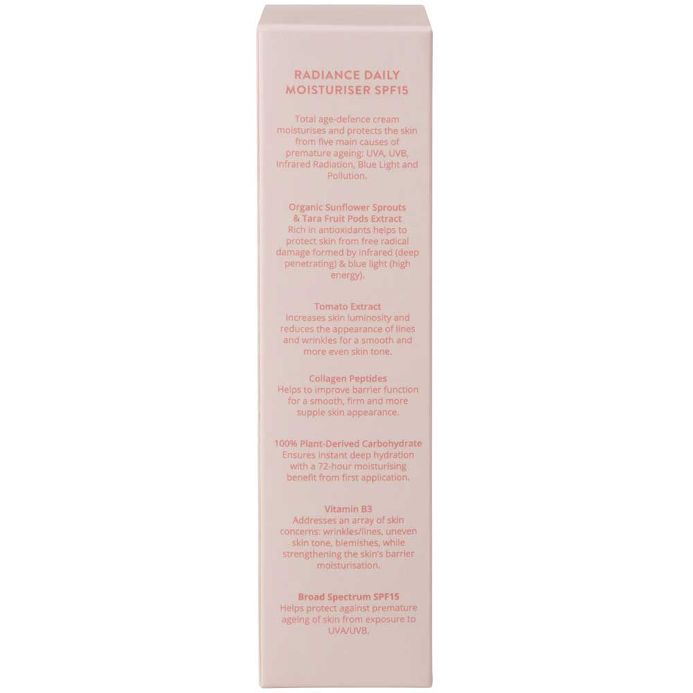 Radiance Daily Moisturiser SPF15 50ml