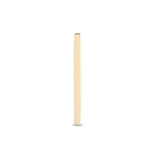 14Kt Gold Bar Earring - 8mm Labret