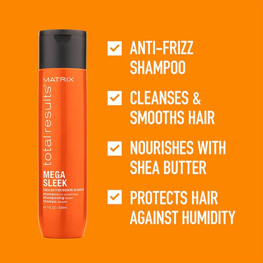 Total Results Mega Sleek Shampoo 300ml