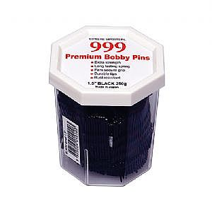 Bobby Pins 250g Tub 1.5" Black
