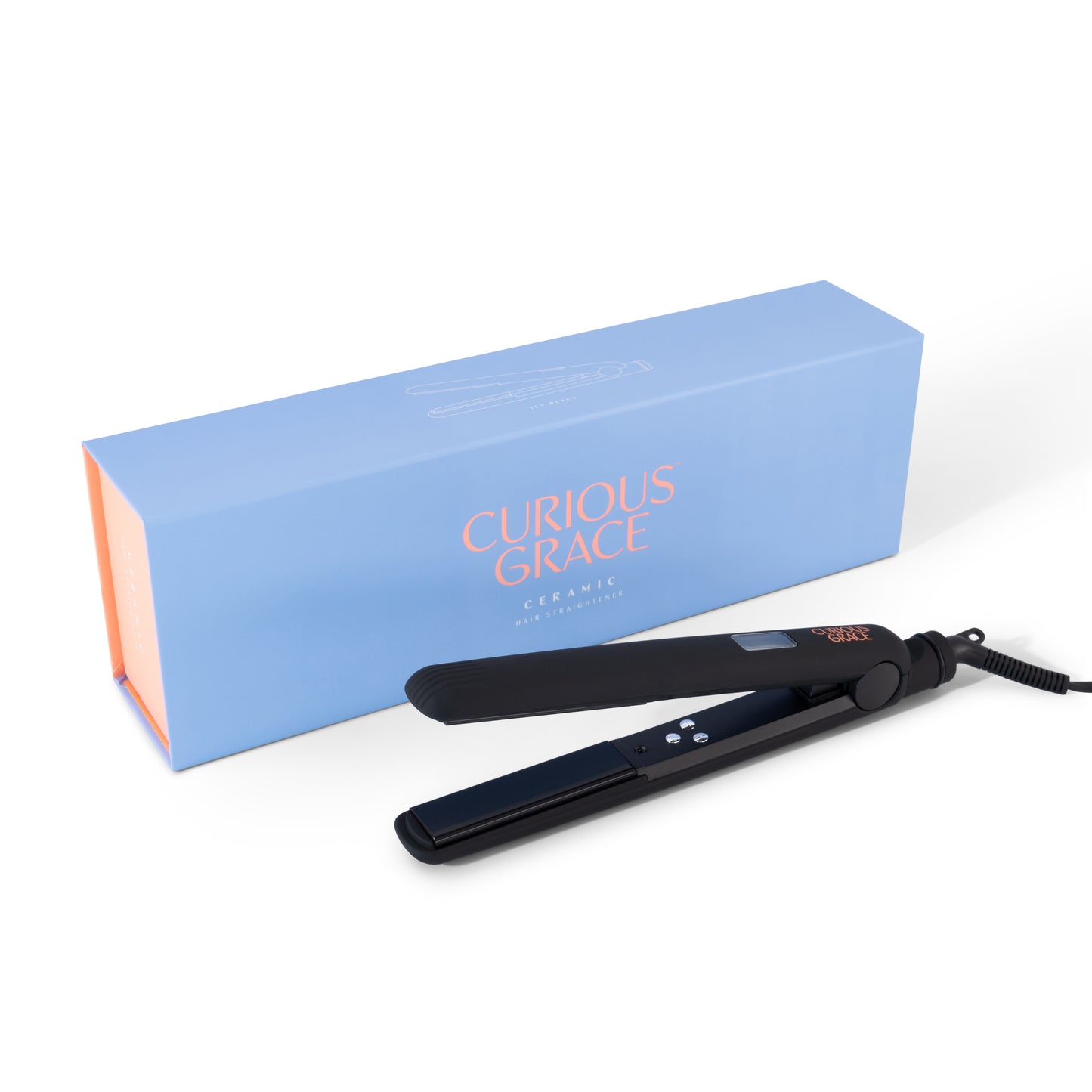 Ceramic Hair Straightener - Jet Black