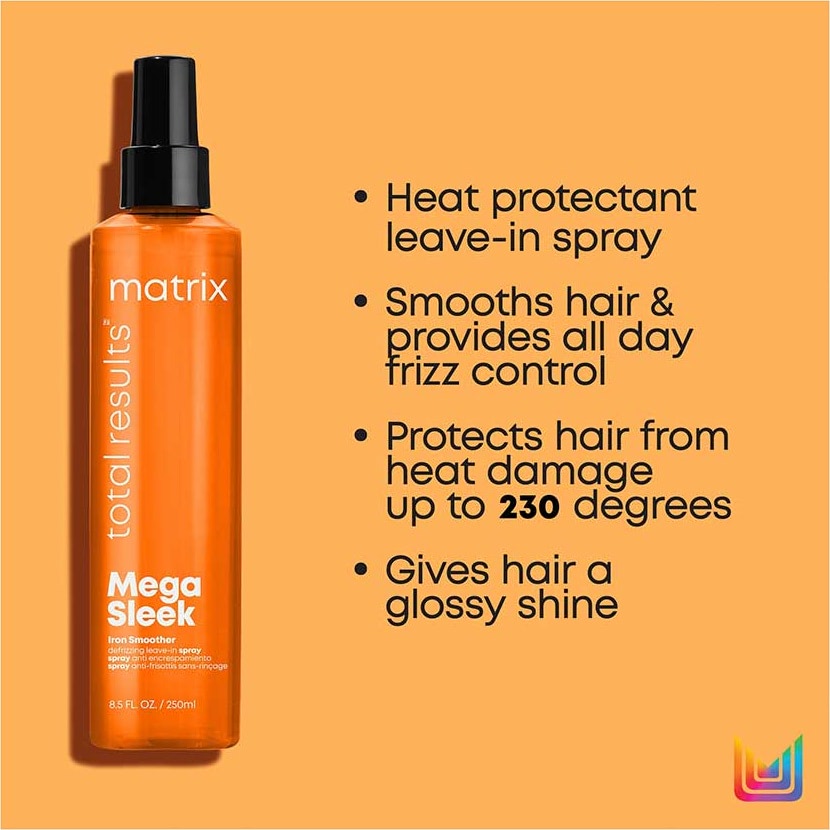 Total Results Mega Sleek Iron Smooth 250ml