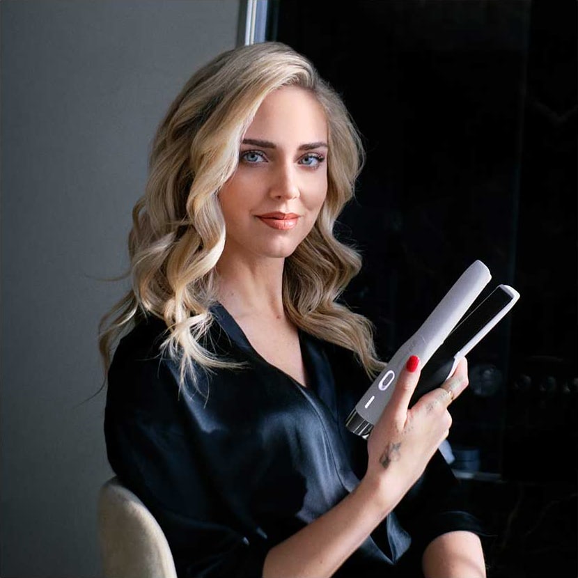 Unplugged Cordless Hair Straightener In Matte White