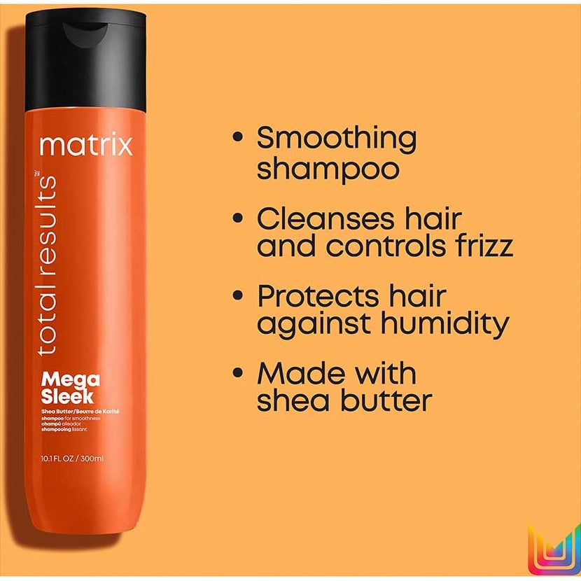 Total Results Mega Sleek Shampoo 300ml
