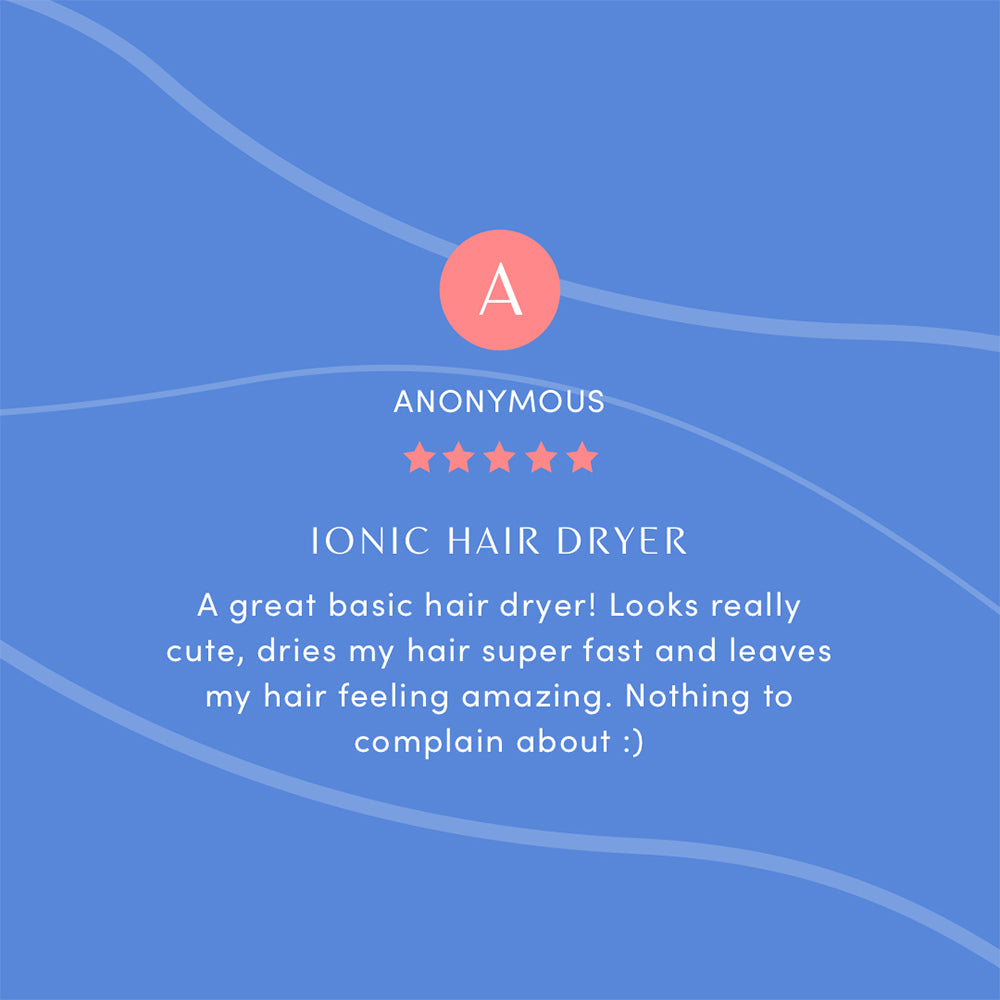 Ionic Hair Dryer - Pink Punch