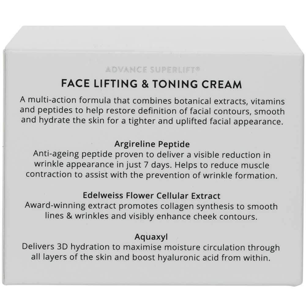 Advance Superlift Face Lifting & Toning Cream 50ml