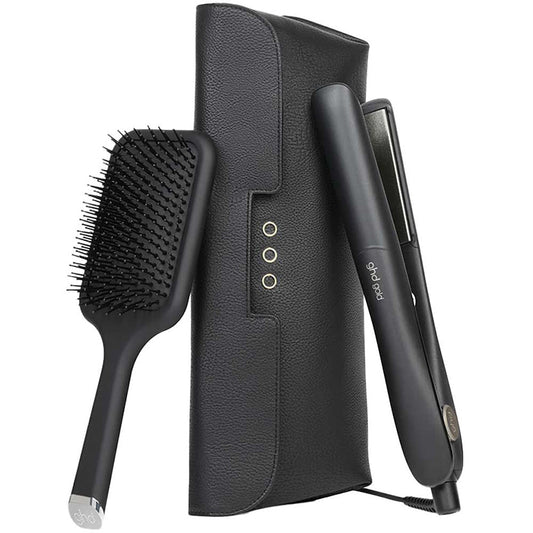Gold Hair Straightener Gift Set