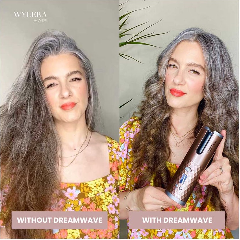 Cordless Automatic Dreamwave Hair Curler - Gatsby Rose