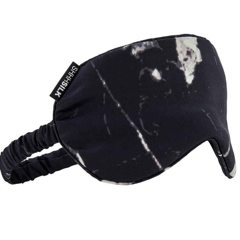 Eye Mask Black Marble