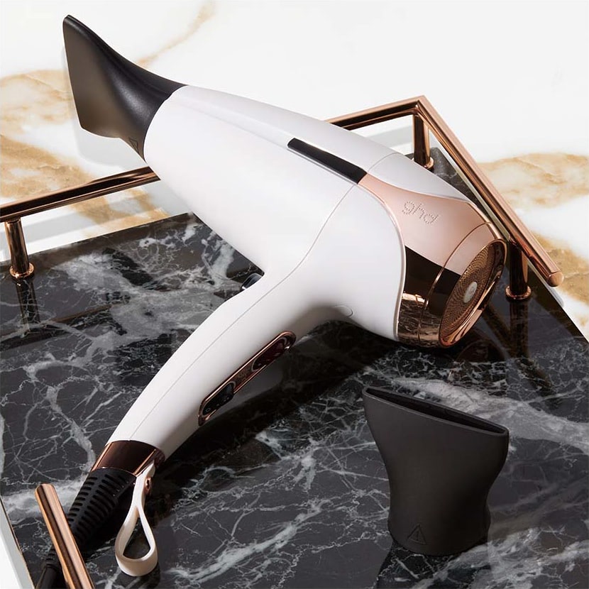 Helios Hair Dryer In White