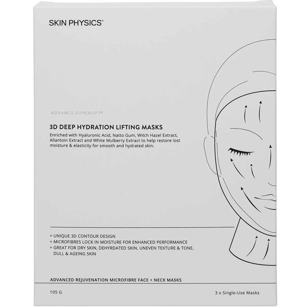Advance Superlift 3D Deep Hydration Lifting Masks 3 x 35g
